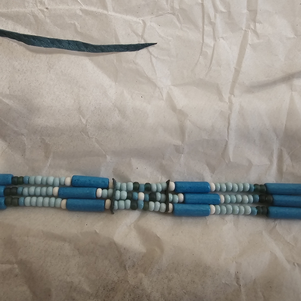 Beautiful Vintage Native American Choker Necklace. - Picture 14 of 16